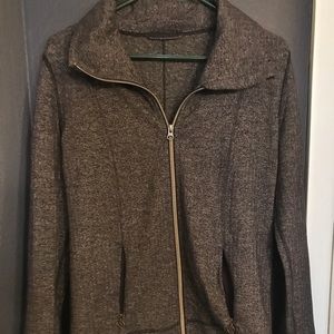 Lululemon Daily Yoga Black Swan Herringbone Jacket